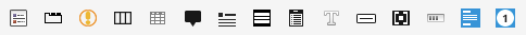 Image of a wordpress toolbar.