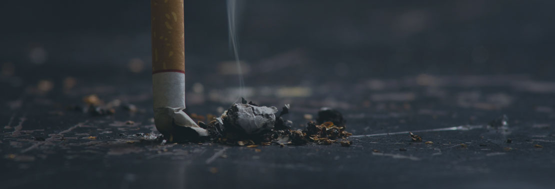 Cigarette that has been put out