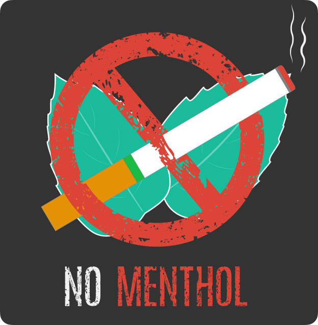 No Menthol graphic