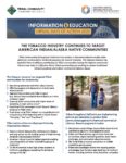I&E Virtual Days of Action 2022 Tribal Fact Sheet (May 2022)