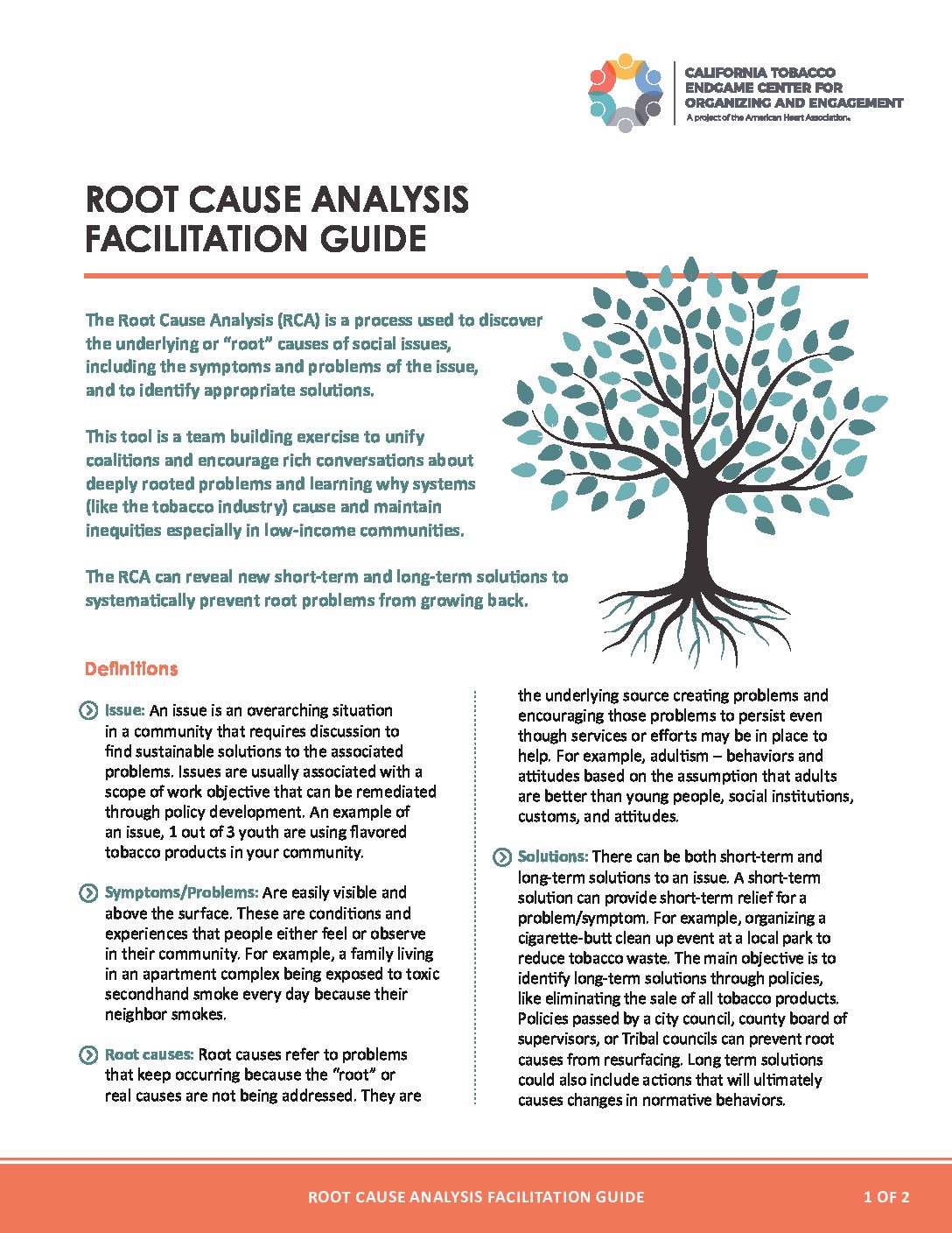 root cause analysis tree