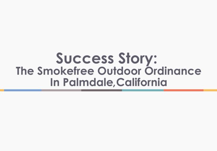Success Story: The Smokefree Outdoor Ordinance in Palmdale, California