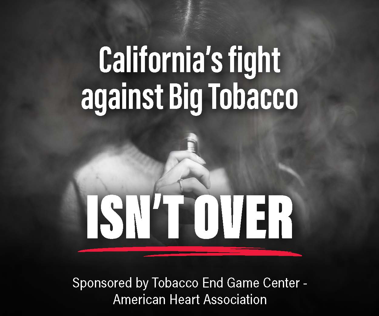 California's fight agains Big Tobacco, Isn't Over
