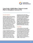 Case Study: LGBTQ Minus Tobacco Leads Effort to Strengthen Concord TRL