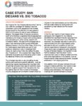 Case Study: San Diegans VS. Big Tobacco