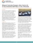 Bilingual Campaign Engages Latino Community to Pass Smokefree MUH Policy in City of Riverside