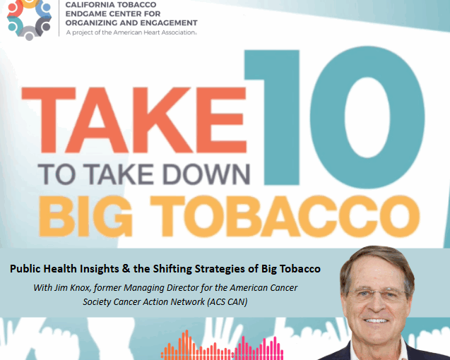 Public Health Insights and Shifting Strategies of Big Tobacco