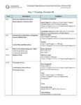 October 2025 Institute Agenda Draft